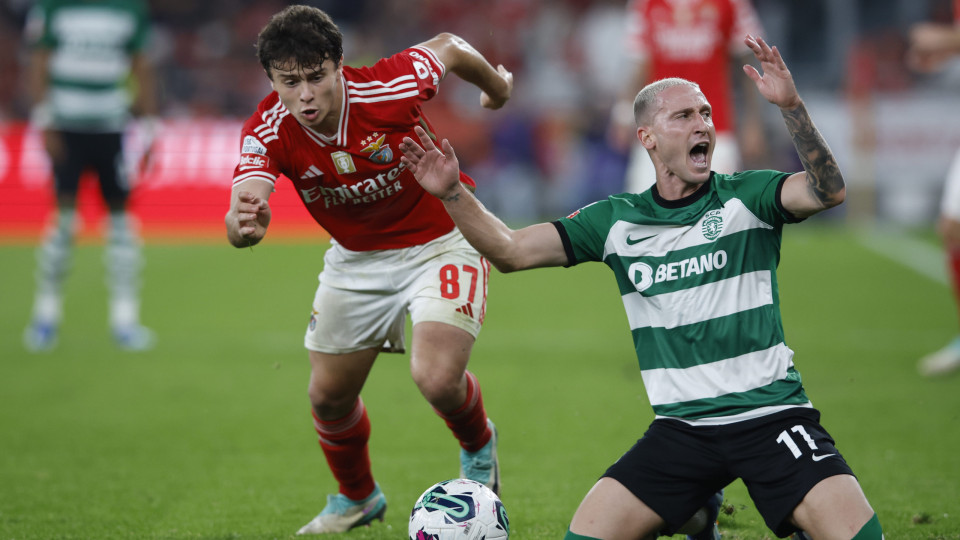 Benfica e Sporting 'abafam' FC Porto em lista de jogadores mais valiosos