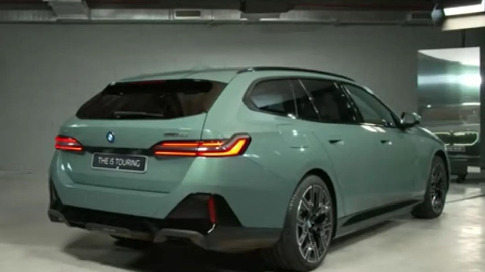 BMW i5 Touring é mostrado na internet antes do tempo