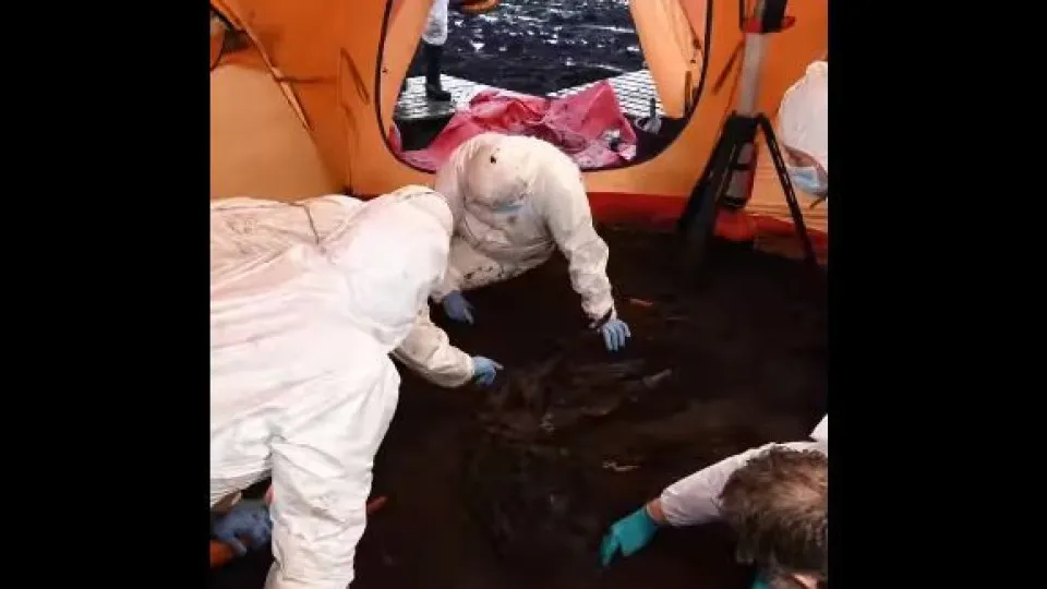 Descobertos restos humanos com mais de 2.000 anos