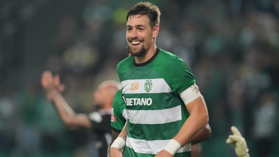 Coates ativa 'modo campeão' no Sporting e faz pontaria... à renovação