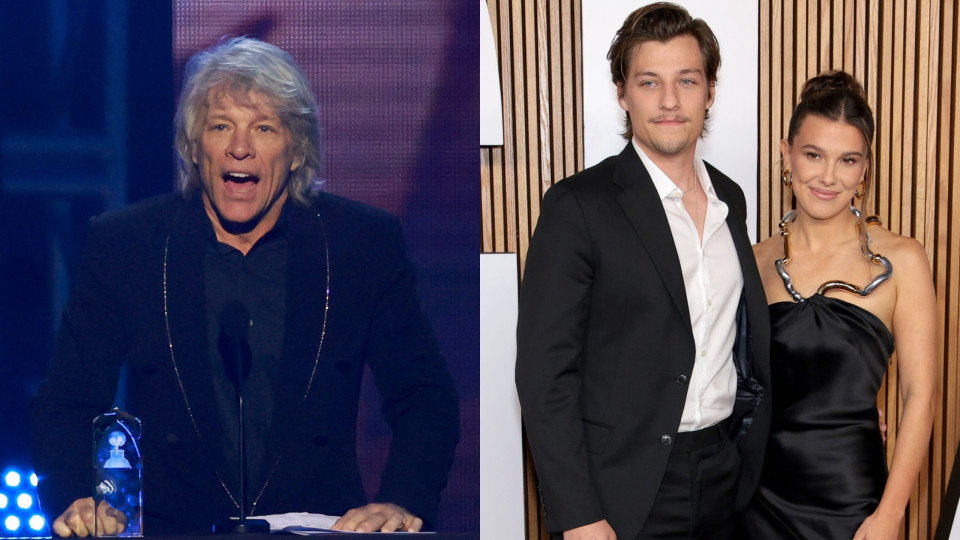 Jon Bon Jovi quer atuar no casamento do filho com Millie Bobby Brown