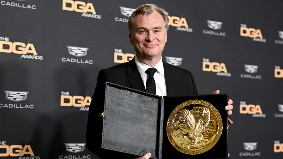 Prémios dos Realizadores consagram Christopher Nolan por 'Oppenheimer'