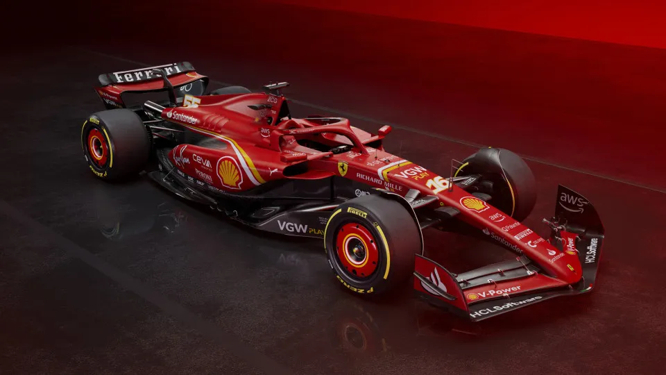 SF-24. O novo Ferrari para o Mundial de Fórmula 1 em 2024