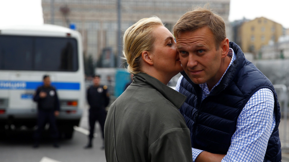 Crítica à prisão e declaração à mulher. As últimas publicações de Navalny