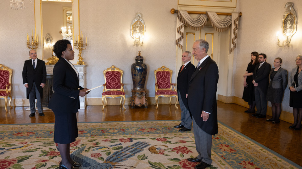 Marcelo recebeu credenciais de novos Embaixadores em Portugal. As imagens