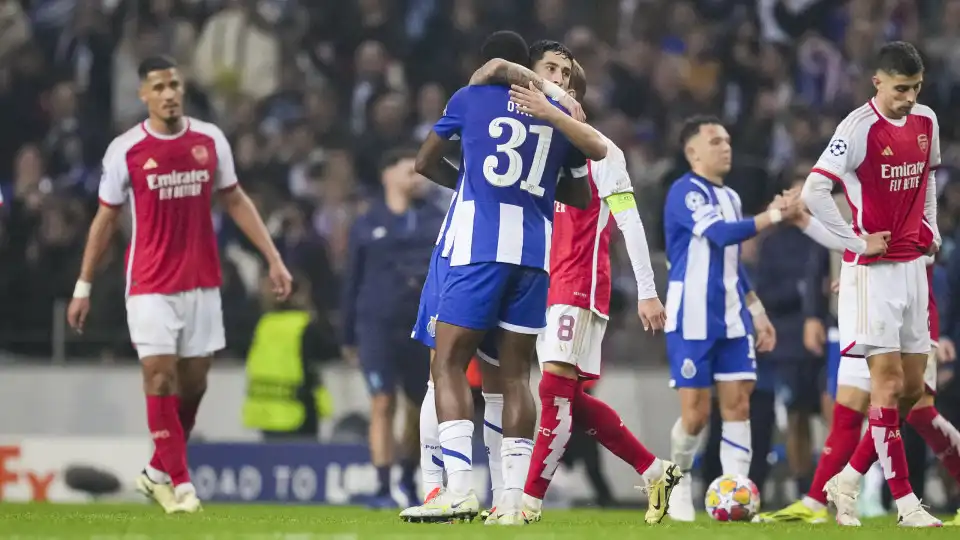 "FC Porto? Seria um choque se o Arsenal não seguisse em frente"