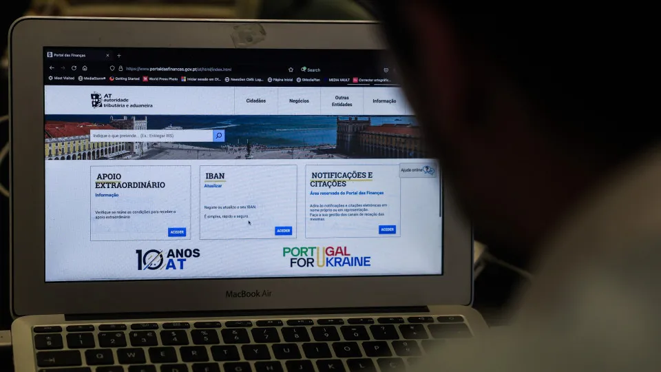 portal das finanças, IRS