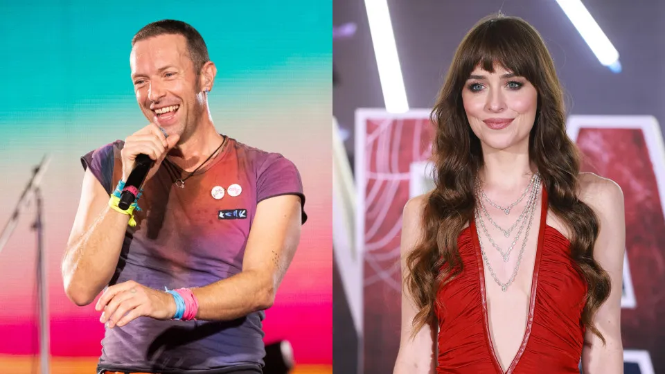 Chris Martin e Dakota Johnson