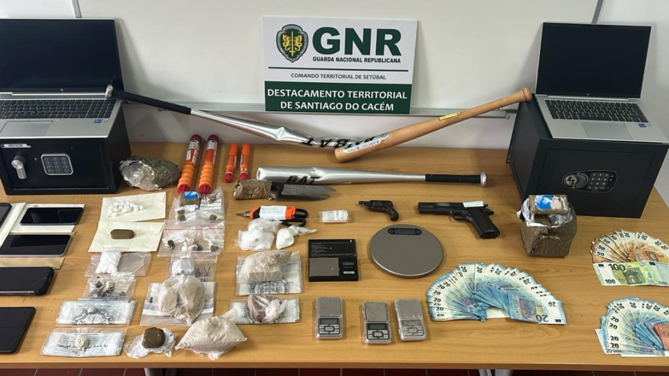 Seis detidos e 14 mil doses de droga apreendidas em operação da GNR