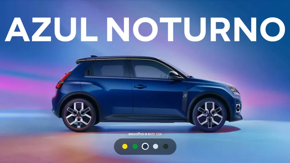 Escolha difícil? Renault 5 vai estar disponível em... cinco cores