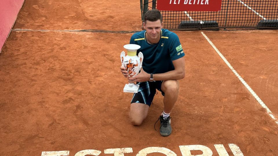 Hurkacz won the Estoril Open but confesses: "I don't feel good on clay"