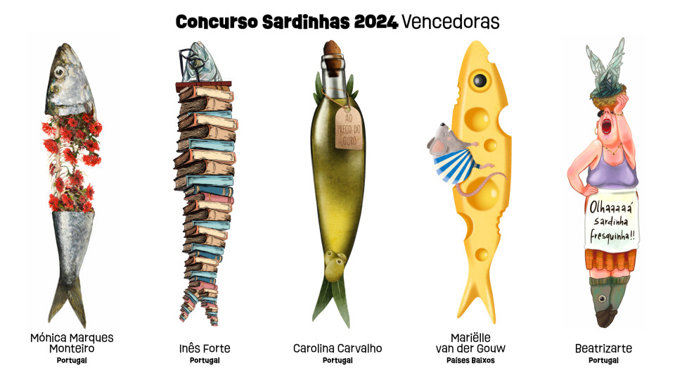 "Olhaaaá sardinha!". Eis as grandes vencedoras do Concurso Sardinhas 2024
