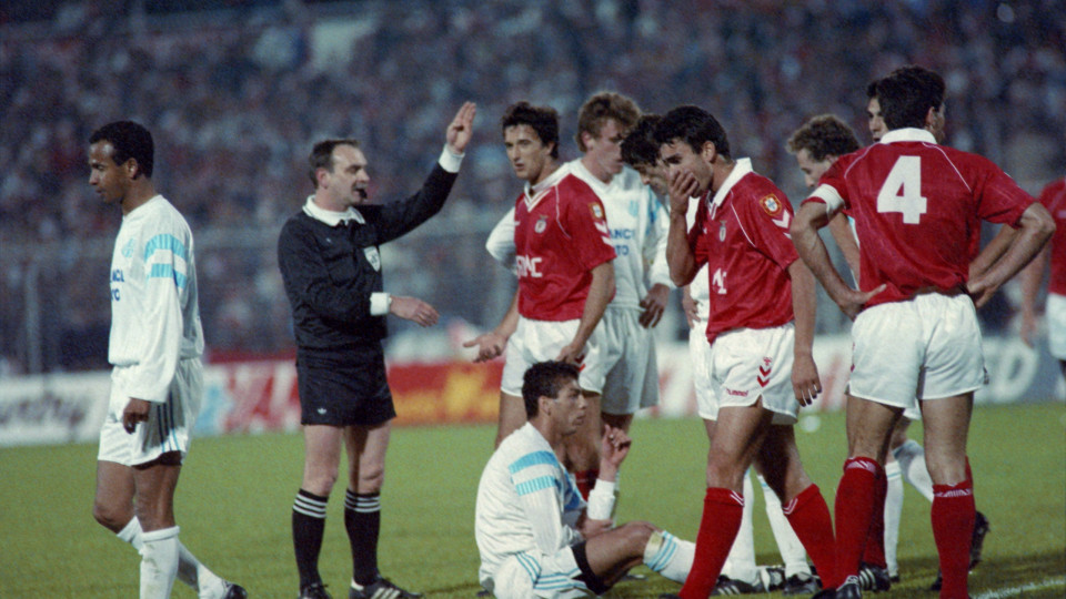 Vata e a polémica no Benfica-Marseille em 1990: "Insultaram-me"