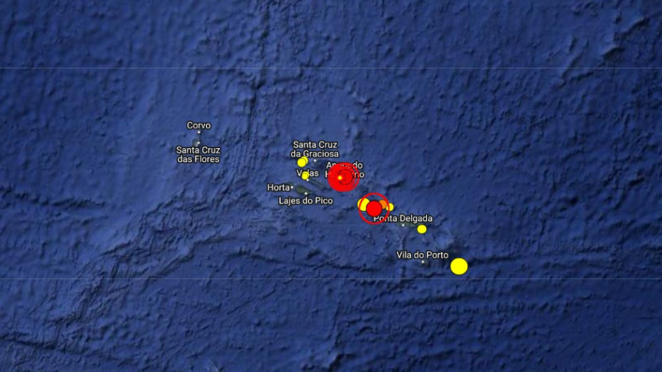 Ilha Terceira sofreu vários sismos nas últimas horas. População assustada