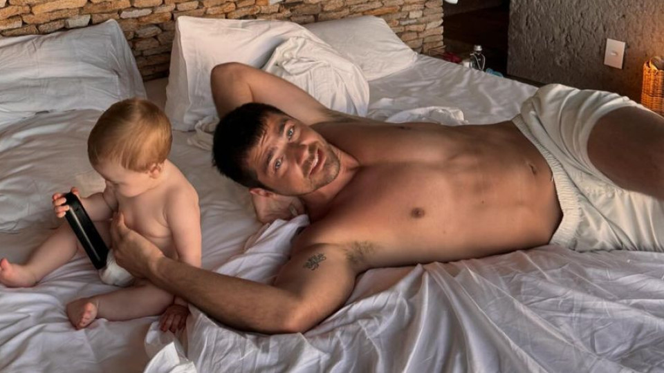 Lourenço Ortigão partilha fotos encantadoras com o filho