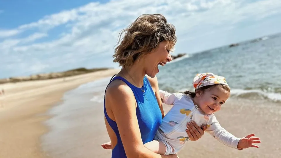 Marta Melro sobre dias sozinha com a filha. "Não romantizando a exaustão"