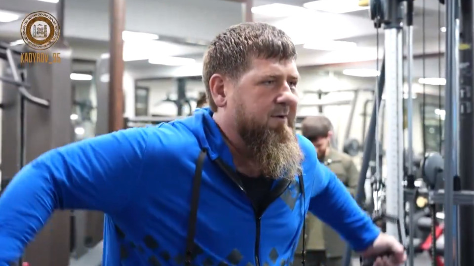 Após rumores sobre a sua saúde, Kadyrov publica vídeo a fazer exercício