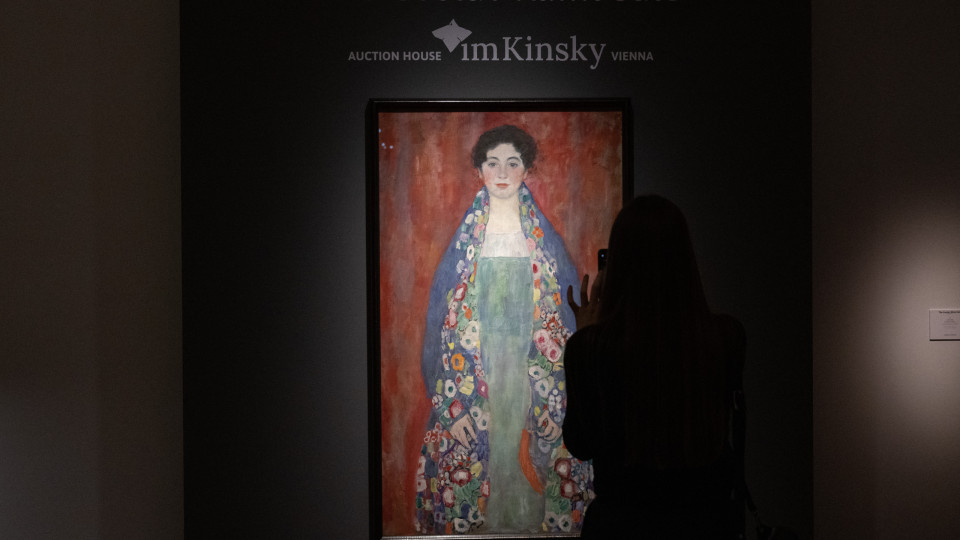 Quadro 'perdido' de Gustav Klimt durante 100 anos aparece e vai a leilão