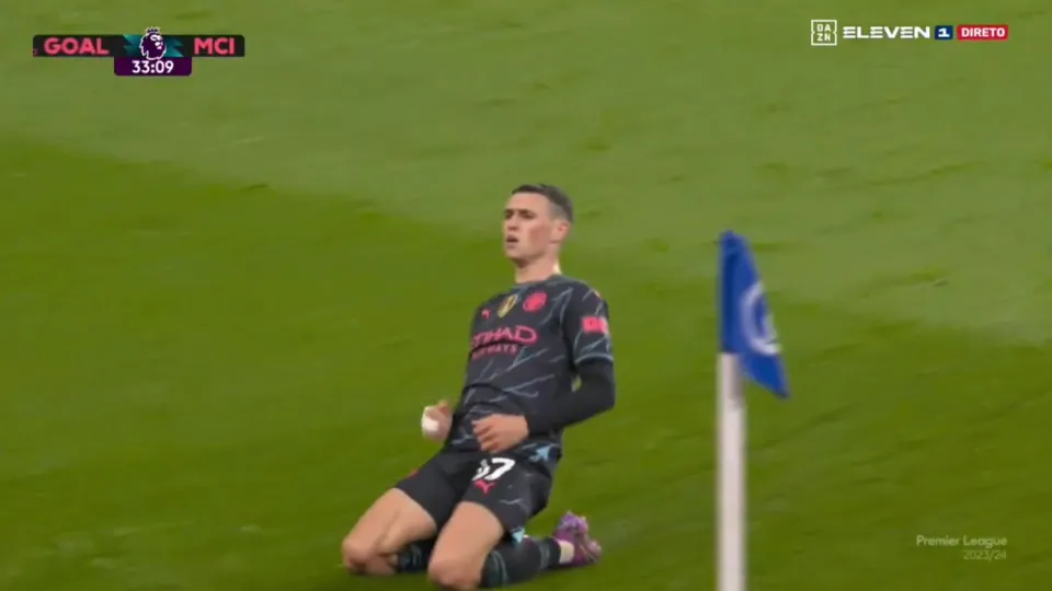 Brighton brincou com o fogo e sofreu mais um golo do City