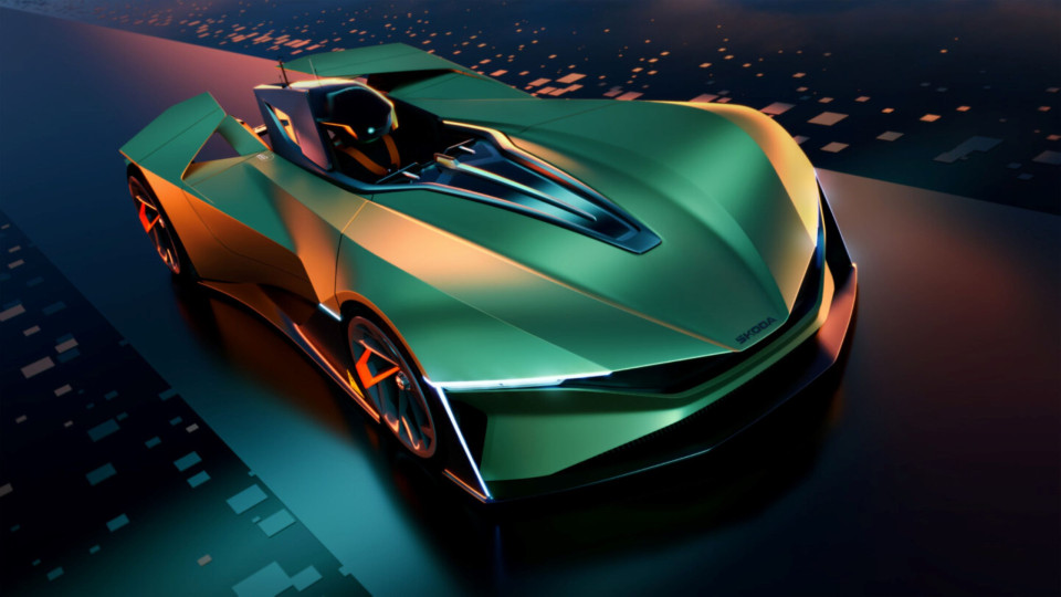 Skoda apresenta protótipo com 1.087 cv para o Gran Turismo