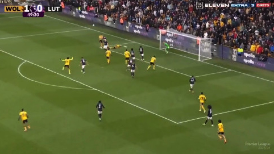In great style. Toti Gomes' goal that gave victory to Wolverhampton