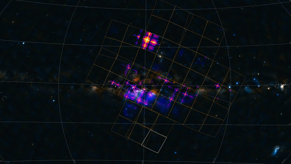 Reveladas primeiras imagens do cosmos obtidas pela sonda Einstein Probe