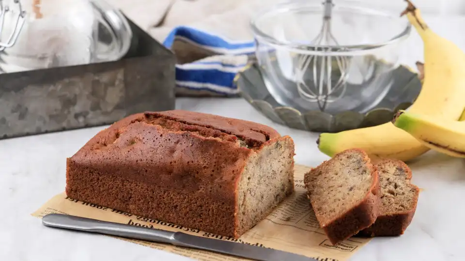 Saber fazer pão de banana na 'air fryer' era o que estava a precisar