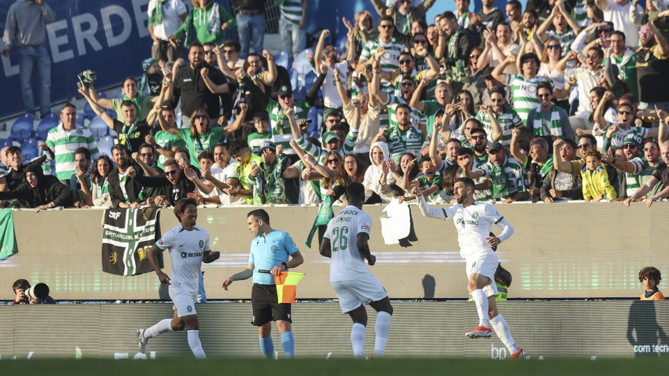 Campeão não se livra de sanção. Sporting multado por pirotecnia