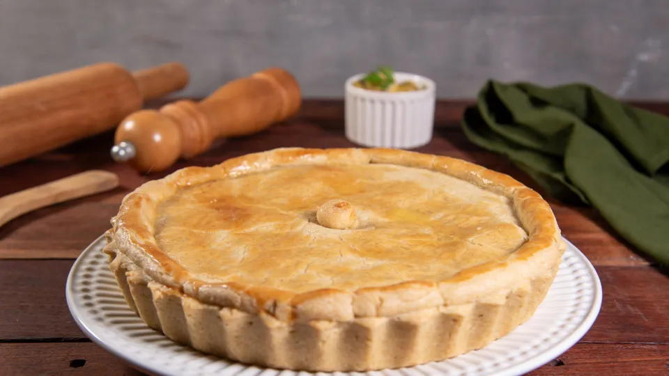 Divinal. Chicken pie recipe approved by a nutritionist