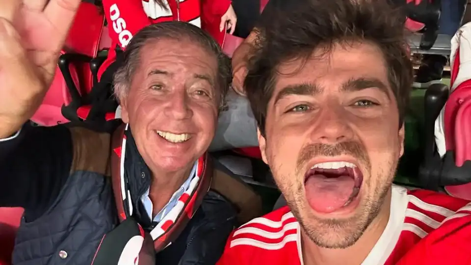 Lourenço Ortigão declares his love for his father on his birthday. "The best"