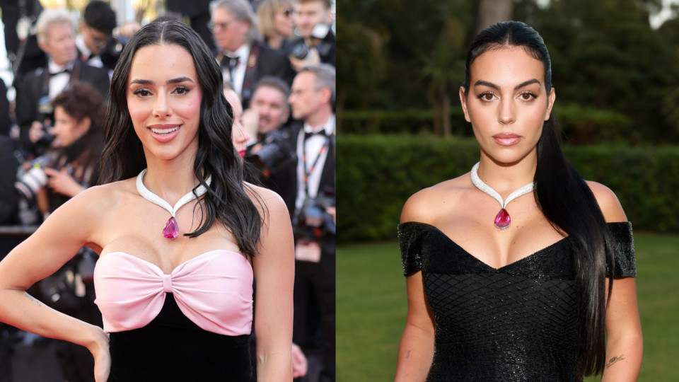 Bruns Biancardi wears a necklace identical to Georgina Rodriguez's in Cannes