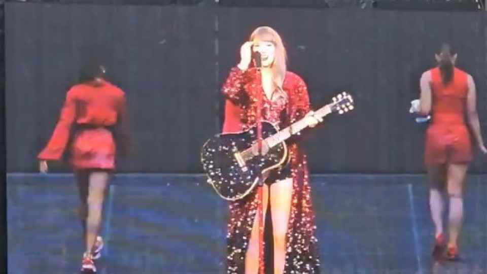 "Nunca vi público como este". O discurso de Taylor Swift no 2.º concerto