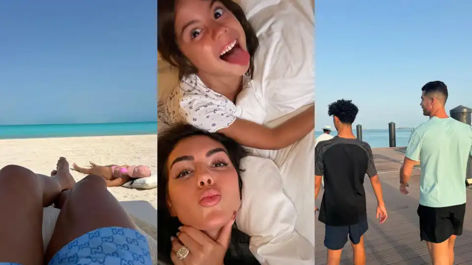 Eis 10 novas fotografias das férias de sonho de Georgina e Ronaldo