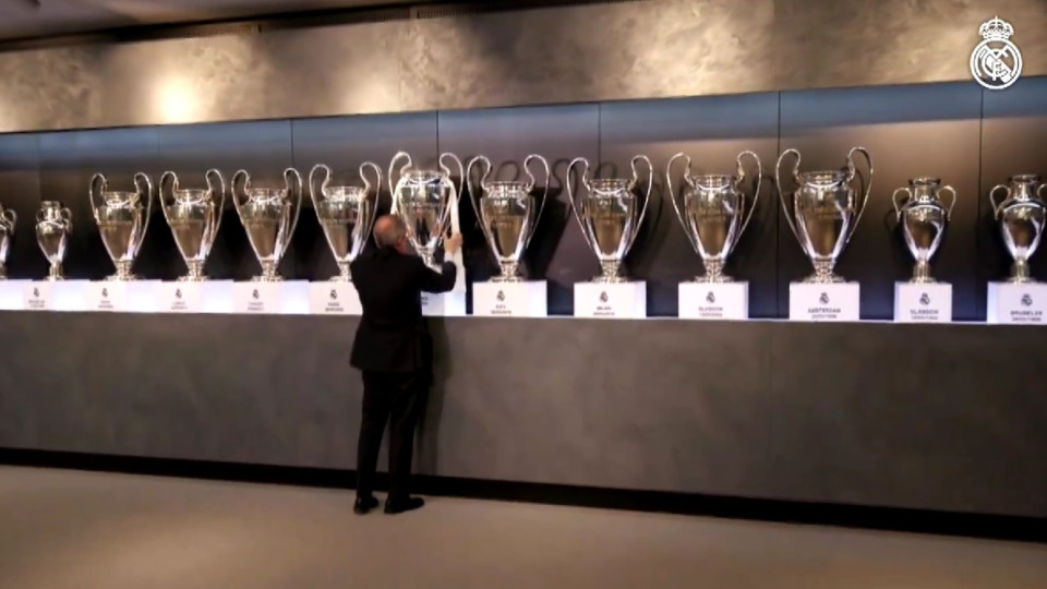 Impressionante. Real Madrid já tem a 15.ª Liga dos Campeões no museu