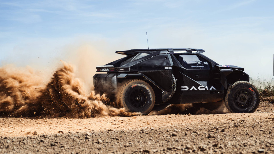 Dacia Sandrider cumpre os primeiros testes antes do Dakar'2025