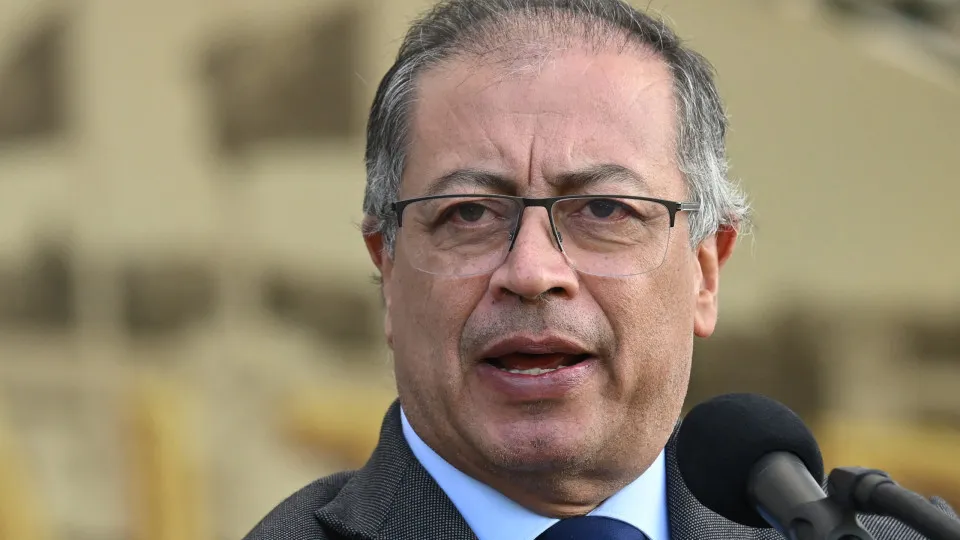  Presidente da Colômbia, Gustavo Petro,
