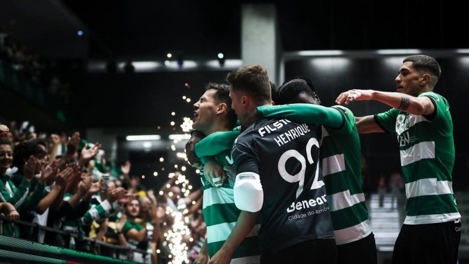 Conhecidos os adversários de Sporting e Sp. Braga na Champions de futsal