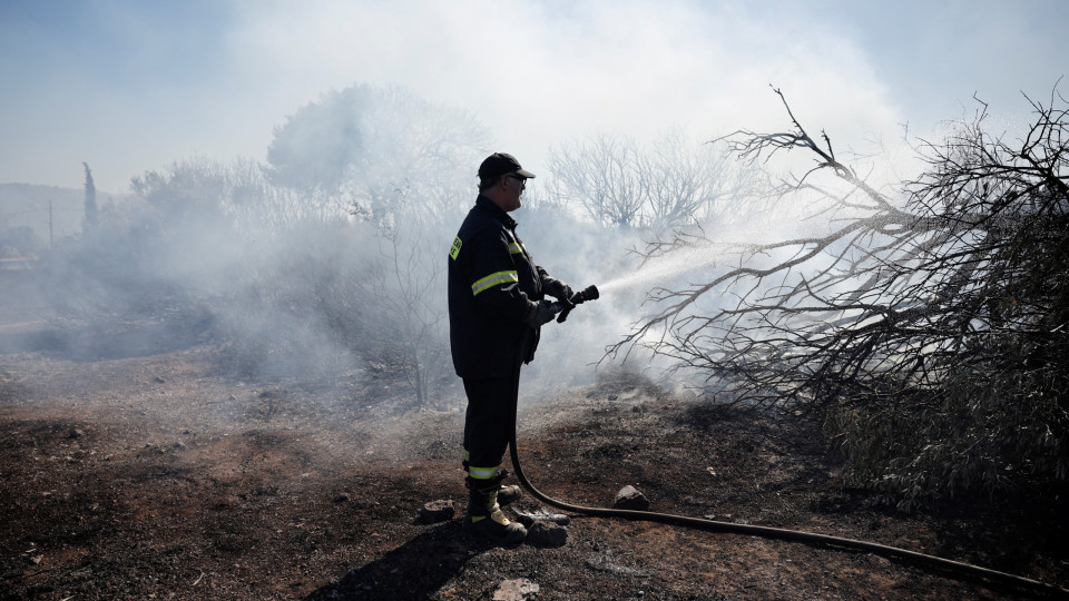 Atenas fecha parques públicos devido a risco elevado de incêndio