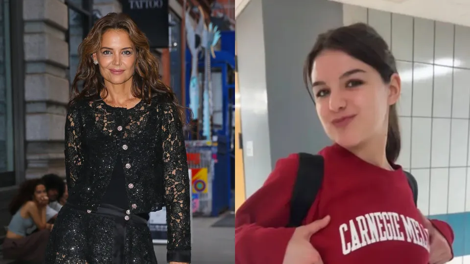 Suri Cruise mais parecida que nunca com a mãe, Katie Holmes