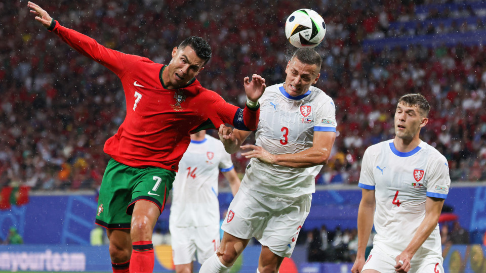 Checos não esquecem jogo com Portugal: "Cristiano Ronaldo foi irritante"