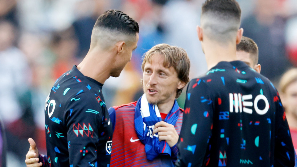 Atenção, Cristiano Ronaldo. Luka Modric bate recorde 'maduro' em Europeus