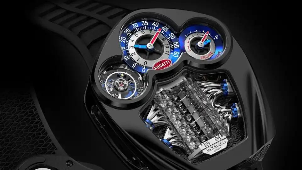 Relógio do Bugatti Tourbillon custa tanto como um Ferrari