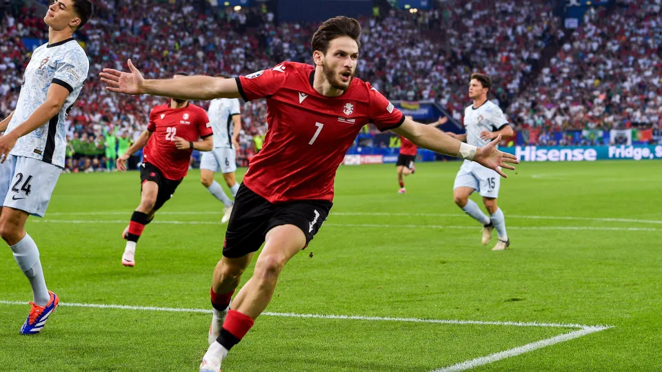 As notas do Geórgia-Portugal: Antídoto Kvaradona dizimou plano B