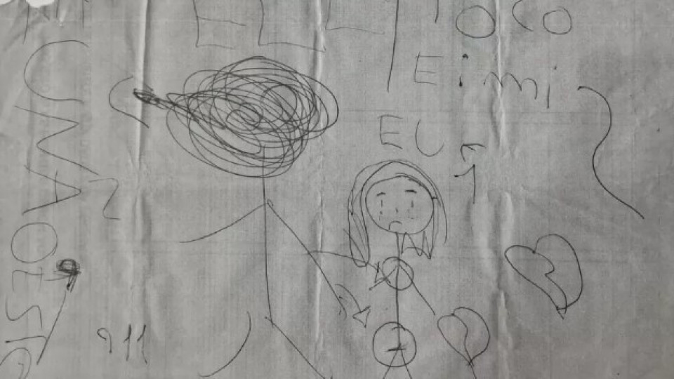 Menina desenha abusos sexuais e tio é preso após mãe encontrar papéis