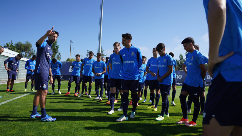FC Porto realizou primeiro treino da pré-época com duas baixas de peso