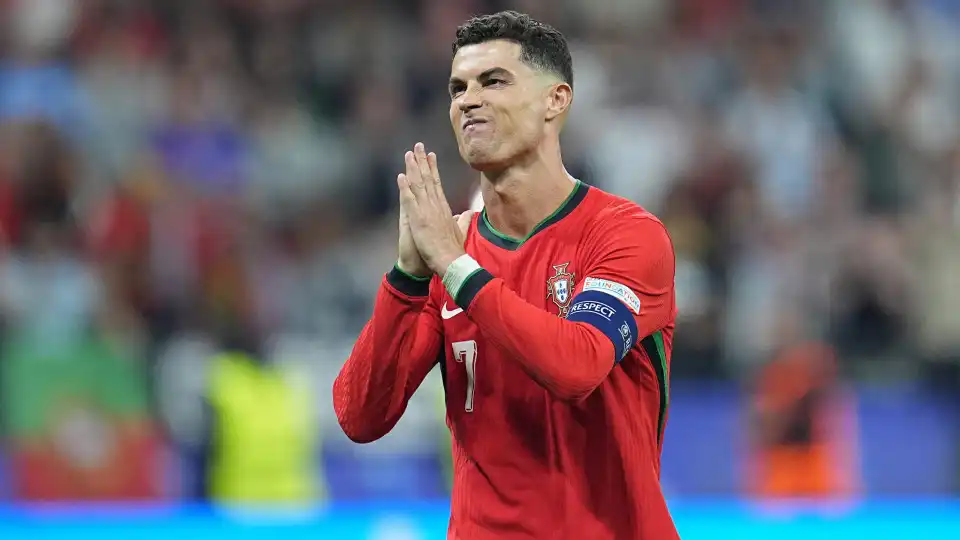 Cristiano Ronaldo reage após Portugal ser eliminado do Euro'2024