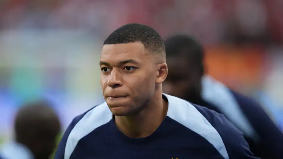 A foto escolhida por Mbappé para celebrar vitória sobre Portugal