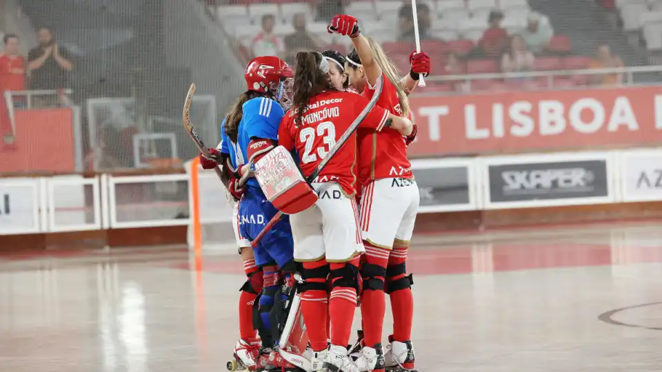 Benfica campeão feminino de hóquei em patins pela 11.ª vez consecutiva