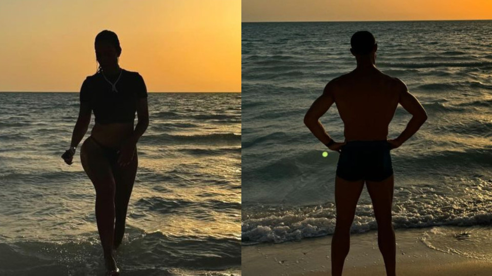 Novas imagens das férias de Georgina e Cristiano Ronaldo