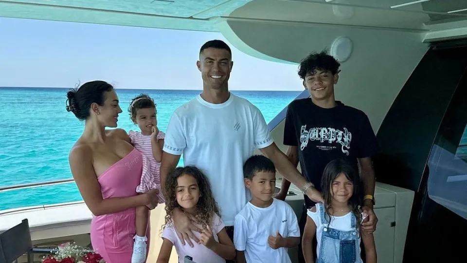 Foto. A preparação para o aniversário da filha de Cristiano Ronaldo